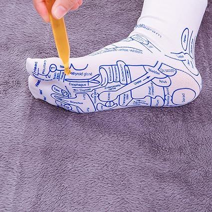 HealSock | Ces chaussettes de réflexologie stimulent les processus naturels de guérison de votre corps.