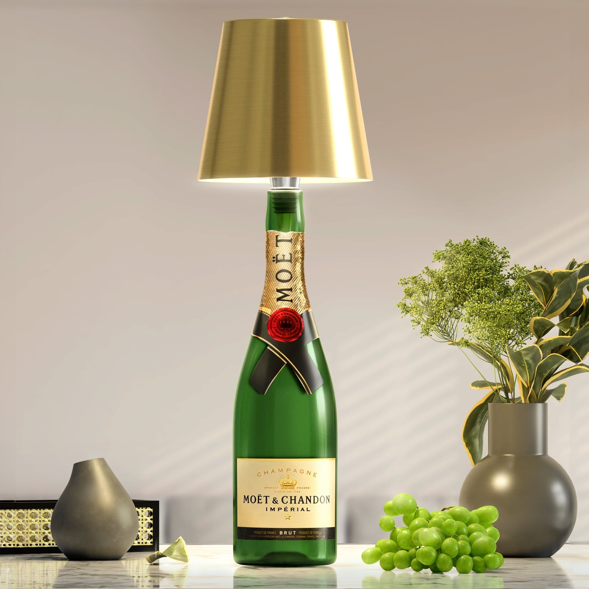 BottleLamp | Vos bouteilles préférées deviennent des lampes à couper le souffle