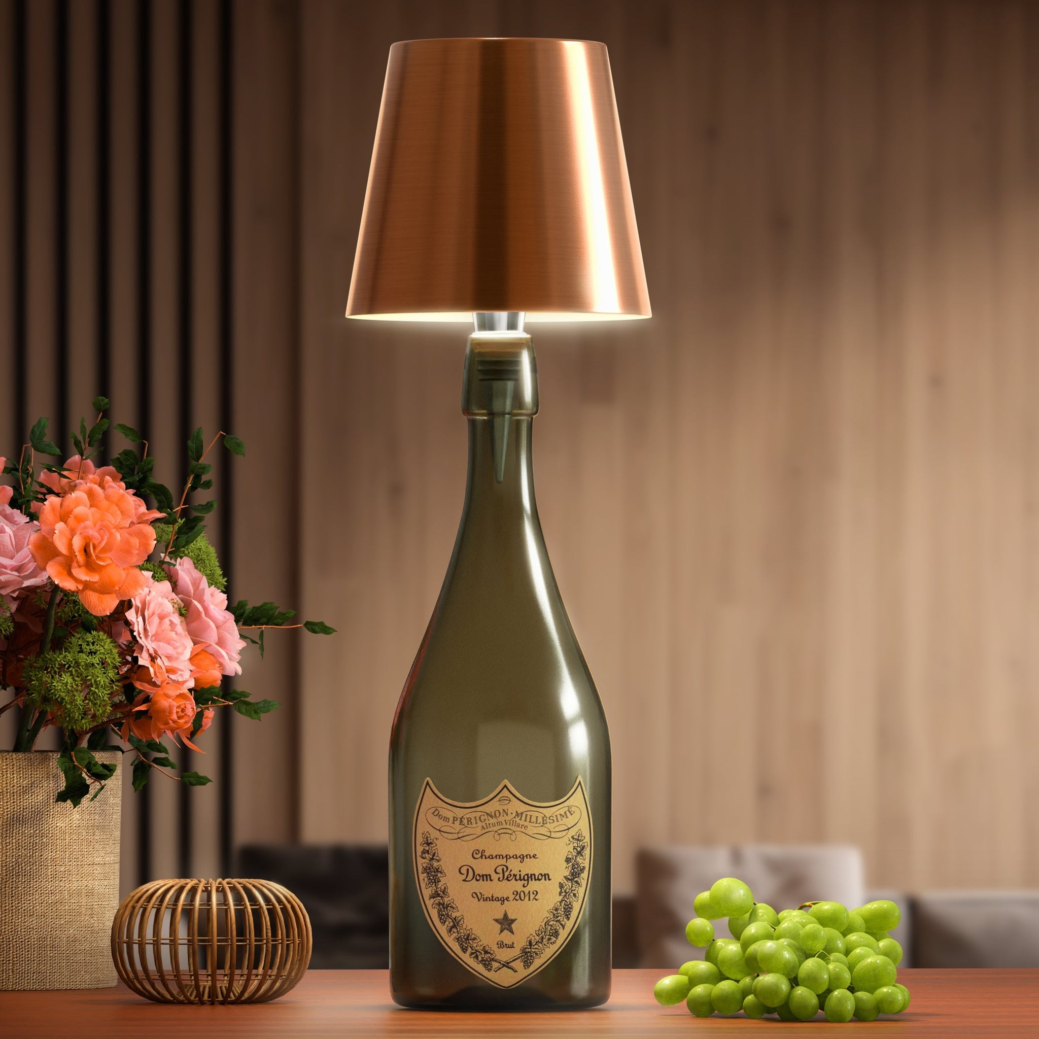 BottleLamp | Vos bouteilles préférées deviennent des lampes à couper le souffle