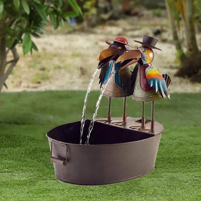 ToucanCascade | La fonction d'eau fantaisiste pour l'élégance à l'extérieur