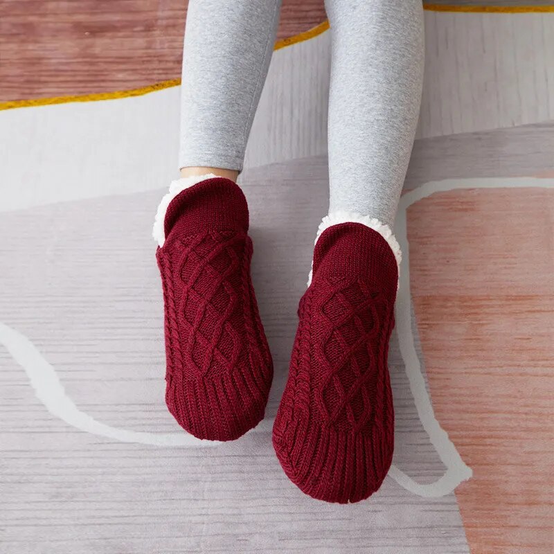 WinterWhisper | Chaussettes de sol en cachemire épaissi pour une chaleur optimale