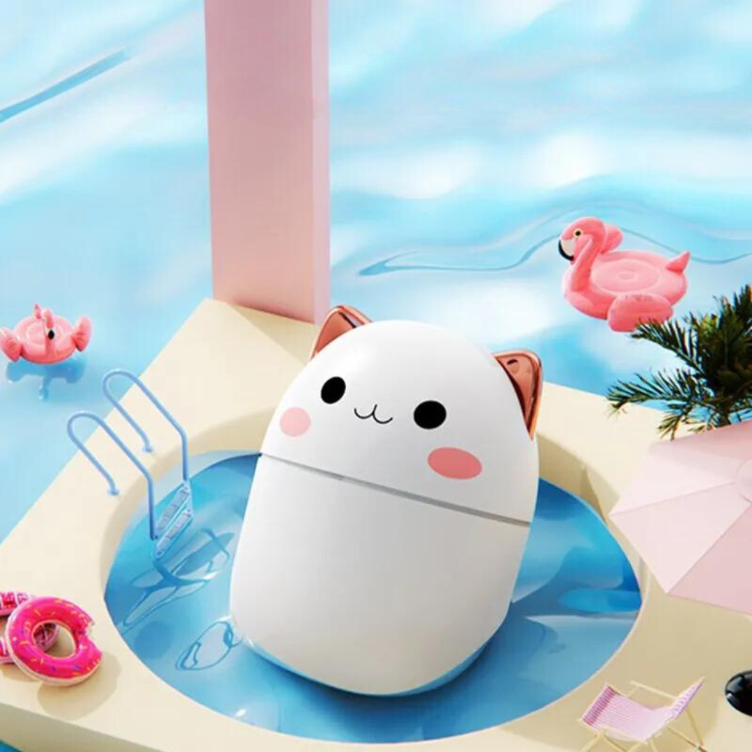 MistKitty | Humidificateur d'air Kitty avec veilleuse