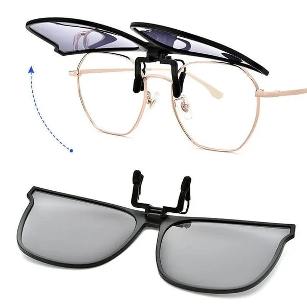 SunGuard | Transformez vos lunettes ordinaires en lunettes de soleil polarisées en une seconde.