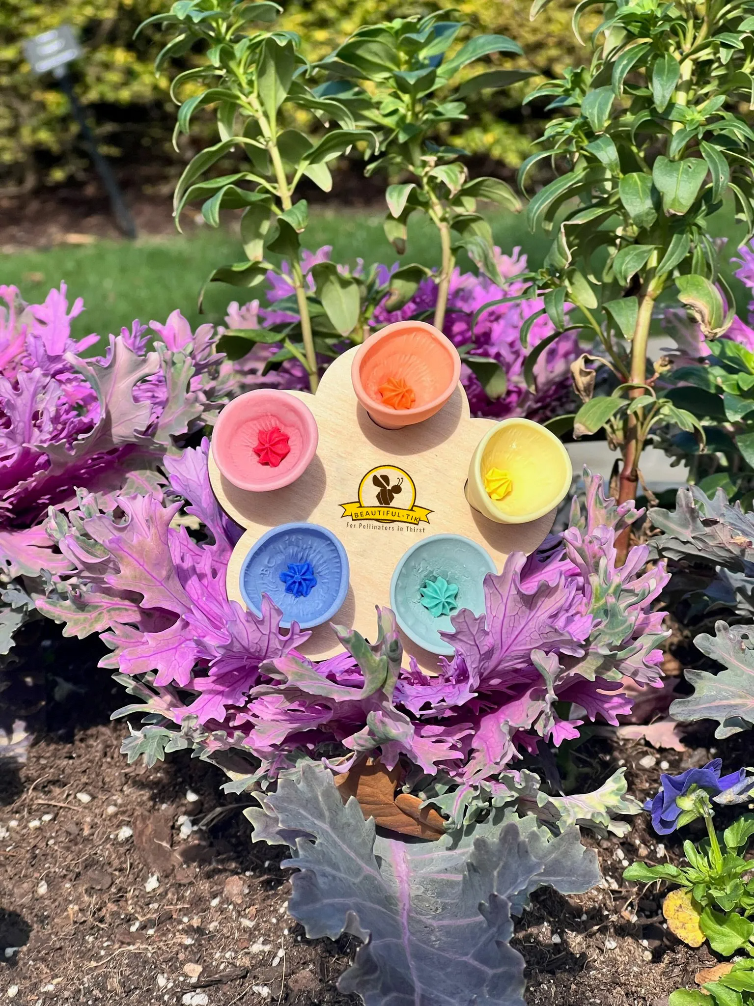 PollinatorCups | Chaque tasse d'eau devient une source de vie pour les abeilles et les papillons